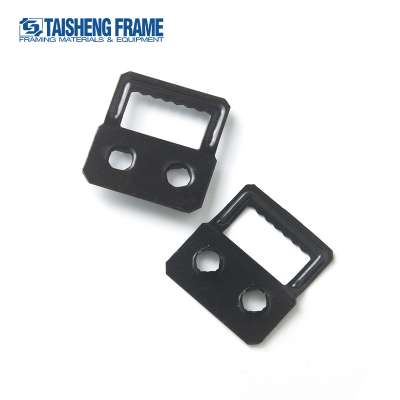 Picture frame backboard hangers black color