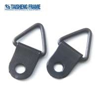 black color triangle picture frame hanger